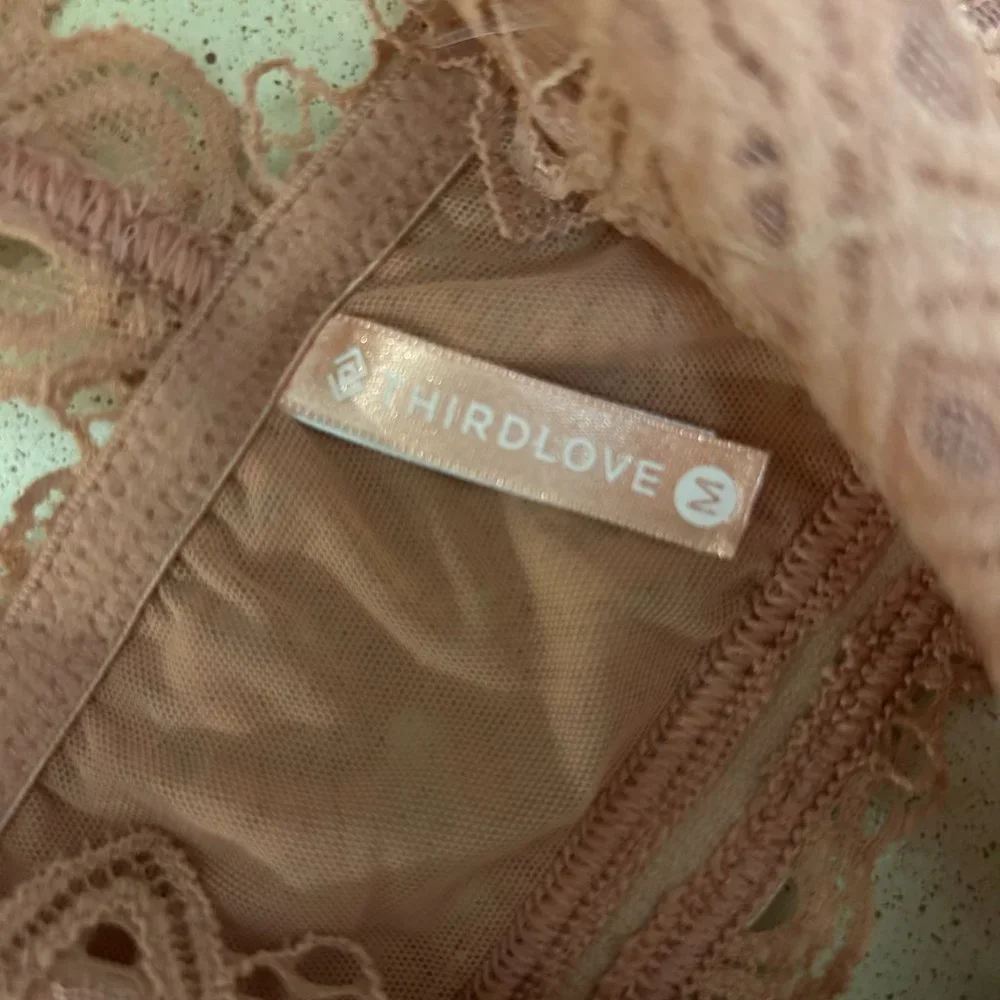 ThirdLove Boho Lace Front Closure Bralette, M - Picture 4 of 4